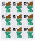 Scott #2531Ab Liberty Torch Booklet Pane of 9 Stamps - MNH