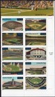 Scott #3510-3519 Legendary Baseball Fields Half Sheet of 10 Stamps - MNH Right