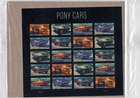 USPS Pony Cars Sheet of 20 Forever Stamps - Sealed (5719a)