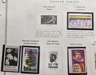 Scott #2246 2250 2275 2347 Michigan, NC, Caruso, United Way Single Stamps - MNH