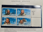 Scott #2223a 1986 Polar Explorers Block of 4