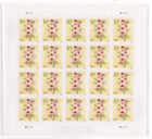 USPS Flowers Poppies & Coneflowers Sheet of 20 Stamps - MNH (5901)