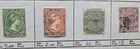 Stamp Falklands 1891-1895 #9, 12, 70 MH; 1938 #91 used