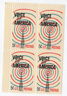 Scott #1329 Voice of America Block of 4 Stamps - MNH