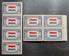 Scott #913 Netherlands 2x block of 4 MNH