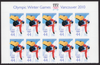 Scott #4436 44¢ Winter Olympics - Vancouver Plate Block of 10 Stamps - MNH Top