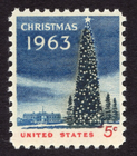 Scott #1240 Christmas Tree Single Stamp - MNH