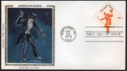 Scott #1750 (1752a) USA Dance (04/26/78) Colorano Silk FDC New York NY