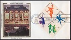 Scott #1752a (1749-52) USA Dance (04/26/78) Colorano Silk FDC New York NY