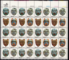 Scott #1837a Indian Masks Sheet of 40 Stamps - MNH UR