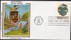 Scott #1835 (1837a) Indian Masks (09/25/80) Colorano Silk FDC Spokane WA