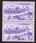 Scott #994 Kansas City Missouri Pair of Stamps - MNH