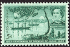 Scott #1021 Matthew Perry Tokyo Bay Single Stamp - MNH