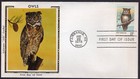 Scott #1763 (1763a) Owls (08/26/78) Colorano Silk FDC Fairbanks AK