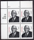 Scott #3426 Claude Pepper (Senator) Plate Block of 4 Stamps - MNH