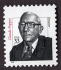 Scott #3426 Claude Pepper Single 33¢ Stamp - MNH