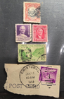 Scott Canal Zone various 1916-1951 #39 Type II, #106, 117, C7 & C21 used