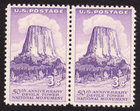 Scott #1084 Devils Tower Pair of Stamps - MNH