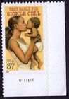 Scott #3877 Sickle Cell Anemia Plate # Single Stamp - MNH