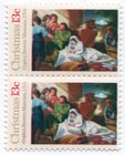 Scott #1701 Nativity (Mary & Joseph) Pair of Stamps - MNH