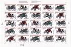 Scott #3023a (3019-23) Antique Automobiles Full Sheet of 25 Stamps - MNH