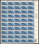 Scott #1358 Arkansas River Navigation Sheet of 50 Stamps - MNH P#30334 UR