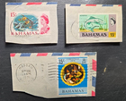 Stamp Bahamas 1965-71 #213, 312 & 324 used