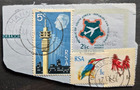 Stamp South Africa 1969-71 #351, 352 & 363 used