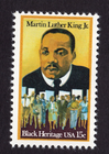 Scott #1771 Black Heritage Martin Luther King, Jr Single Stamp - MNH