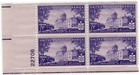 Scott #903 Montpelier Vermont Plate Block Of 4 Stamps - MNH P#22706