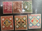 Stamp Vatican 1965 #420-422, 1973 #541, 543, 544 MNH
