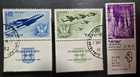 Stamp Israel #222, 223 & 406 used