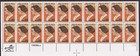 Scott #2146 Abigail Adams (Love Letters) Plate Block of 20 Stamps - MNH PC#6
