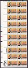 Scott #2147 Bartholdi Statue of Liberty Plate Block of 20 Stamps - MNH PC#7