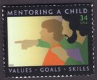 Scott #3556 Mentoring A Child Single Stamp - MNH