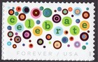 Scott #5434 Celebrate Bubbles Single Forever Stamp - MNH