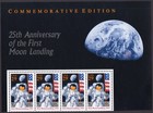 Scott #2841 29¢ FIRST MOON LANDING Title Block of 4 Stamps - MNH
