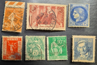 Stamp France 1900-1938 various #113, 169, 276, 295,313, 318 & 335 used
