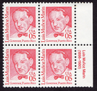 Scott #2173a Luis Munoz Marin Description Block of 4 Stamps - MNH