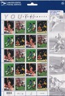 Scott #3402a (3399-3402) Youth Sports Full Sheet Of 20 Stamps - Sealed