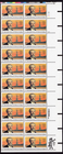Scott #2147 Bartholdi Statue of Liberty Plate Block of 20 Stamps - MNH UR