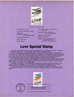 Scott #SP692 (2143) Souvenir Page - Love Stamp