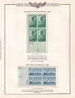 Scott #1068-1069-1070-1071-1073-1074 (6) Plate Block of 4 Stamps - MNH