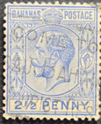 Stamp Bahamas 1902 George V A8 #38 used
