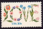Scott #1951 Love Flowers Single Stamp - MNH