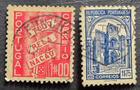 Stamp Portugal 1935 All for the Nation & Cathedral of Combre #568-569 used