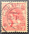Stamp Netherlands Queen Wilhelmina A11 #111 used