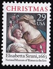 Scott #2871 Madonna & Child (Sirani) Single Stamp - MNH