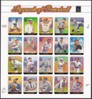 Scott #3408 33¢ Legends OF Baseball (Jackie Robinson) Sheet of 20 Stamps - MNH