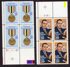 Scott #2550-2551 Porter Medal Honoring Who Served Plate Block of 4 Stamps - MNH